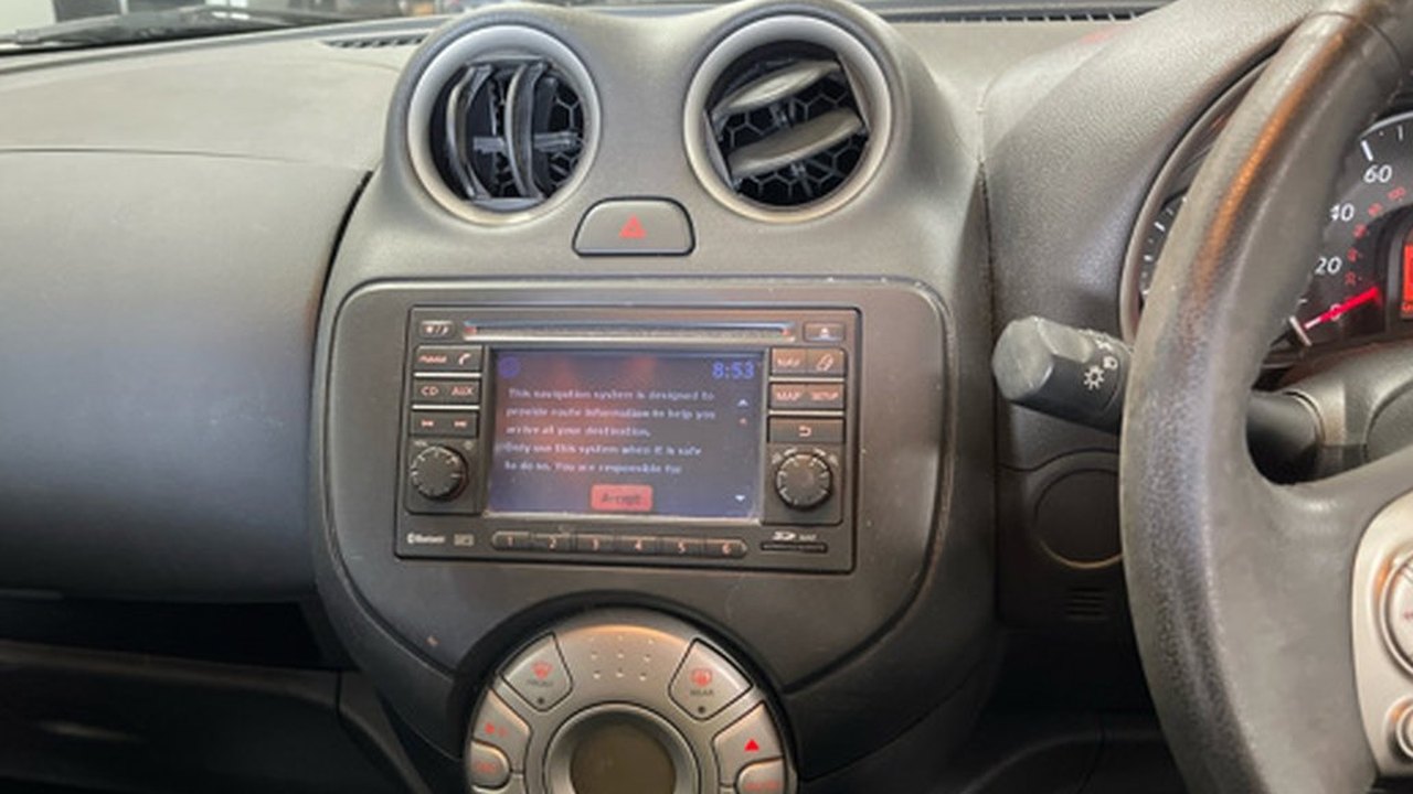 Nissan Micra 1.2 Tekna — Nissan Connect sat-nav on the dash, at 67,726 miles