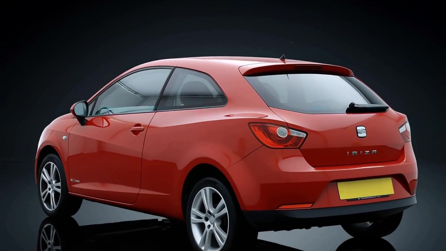SEAT Ibiza SC 1.4 SE — SC means three doors and a coupe roofline